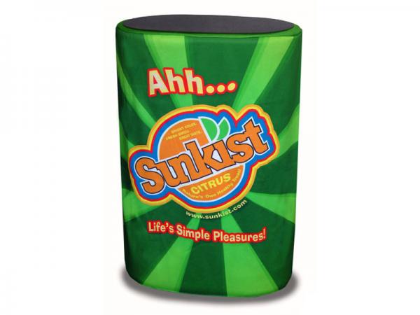 VBURST Hard Case with Case To Counter Conversion Graphic - Draped Shown