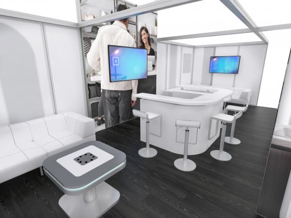 RENTAL | RE-9130 Trade Show Island Exhibit -- Image 6