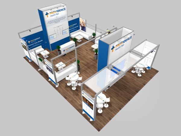 RE-9147 Island Rental Trade Show Exhibit -- Image 5