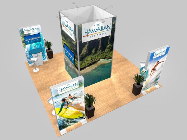 RE-9148 Island Rental Trade Show Exhibit -- Image 5
