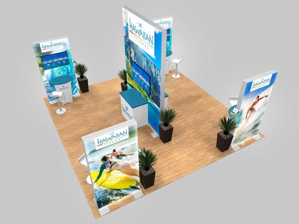RE-9149 Island Rental Trade Show Exhibit -- Image 5
