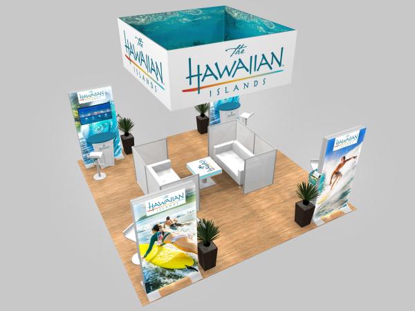 RE-9150 Island Rental Trade Show Exhibit -- Image 5