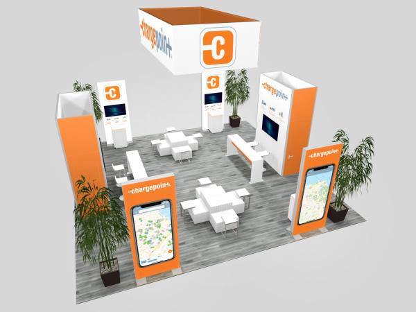 RE-9158 Island Rental Trade Show Exhibit -- Image 5