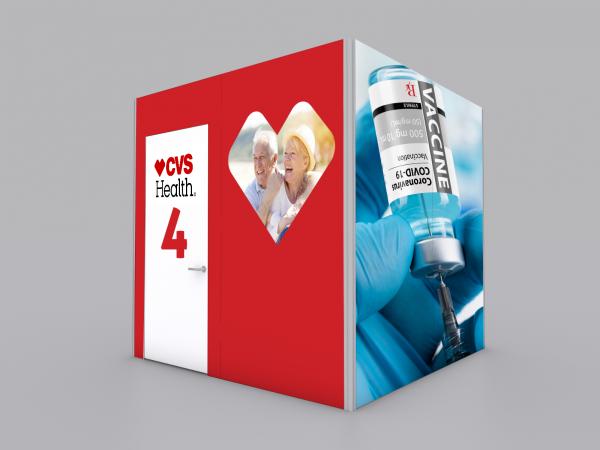 Vaccination Room with Graphics