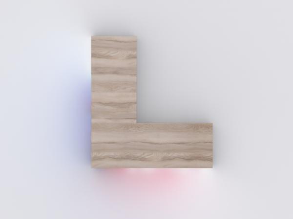 MOD-1702 Modular Pedestal -- Plan View