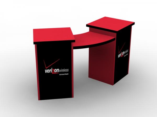 LT-111 Trade Show Modular Laminate Pedestal -- View 3