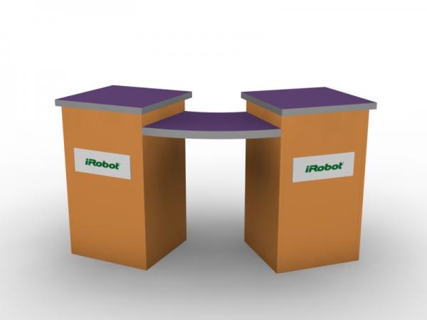 LT-111 Trade Show Modular Laminate Pedestal -- View 4