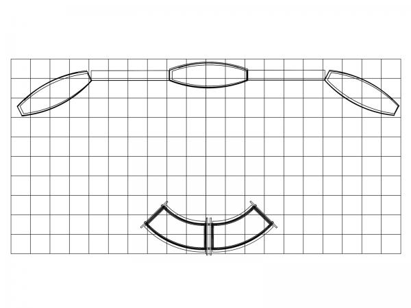 ECO-2113 Sustainable Tradeshow Display -- Plan View