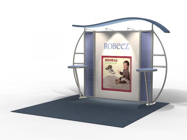 VK-1312 Trade Show Exhibit with Silicone Edge Graphics (SEG) -- Image 1