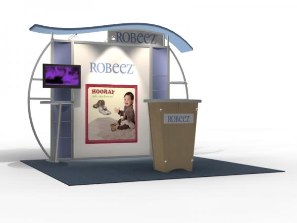 VK-1314 Trade Show Exhibit with Silicone Edge Graphics (SEG) -- Image 2