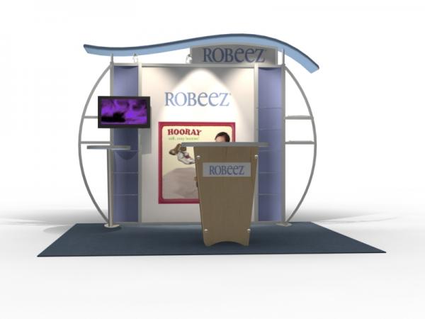 VK-1314 Trade Show Exhibit with Silicone Edge Graphics (SEG) -- Image 3
