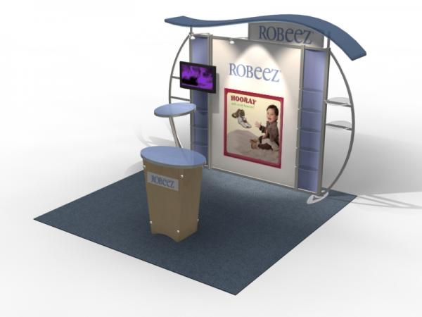 VK-1314 Trade Show Exhibit with Silicone Edge Graphics (SEG) -- Image 4