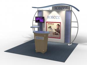 VK-1314 Trade Show Exhibit with Silicone Edge Graphics (SEG) -- Image 1