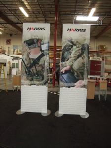 3 ft x 10 ft SEGUE Two-sided Frames with Silicone Edge Graphics (SEG) -- Image 1
