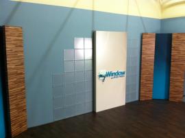 Custom Television Studio Set Design and Build with Modular Components -- Image 1