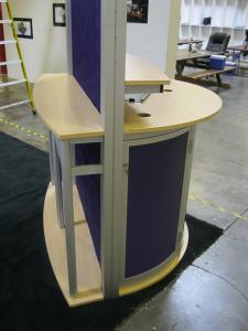 Custom 20x20 eSmart Island with (4) Kiosk Stations and a Large Graphic Header -- Image 3