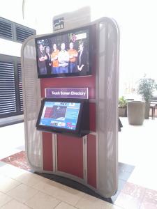 Three-sided Wayfinder Kiosk Built for an Upscale Mall -- Image 2