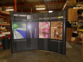 Quadro EO-4B Pop Up Display with Mural Graphics -- Image 1
