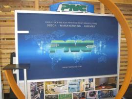 ECO-1009 with Lightweight Recycled Aluminum Extrusion Frame, Aero Accent Structure, LED Lights, and Monitor Mount -- Image 1