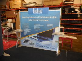 VK-1203 Sacagawea Portable Hybrid Display with Tension Fabric Graphics and Sintra Header -- Image 2