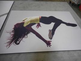 (2) Wall-mounted Silicone Edge Fabric Graphics (non-backlit) and Frames -- Image 2