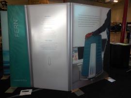 Freestanding Gravitee Retail Dividers with Double-sided SEG Graphics and Adjustable Hinges -- Image 4