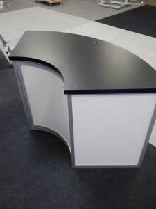 RE-1205 Large Curved Reception Counter