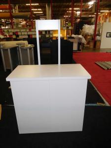 Modified LT-116 Counter with Custom Monitor Mount, Storage, and Shelf -- Image 1