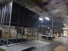 RENTAL: Two Level Structure using (46) Gravitee One-Step Panels, Including (2) Doors