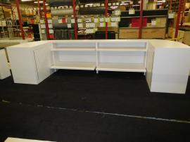 Custom Wood Fabrication Counters and Product Demo Stations