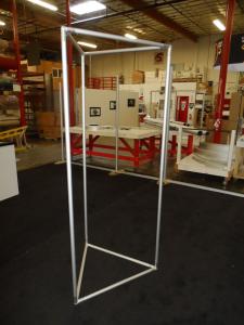 Portable TF-603 Triangle Tower with Tension Fabric Graphics