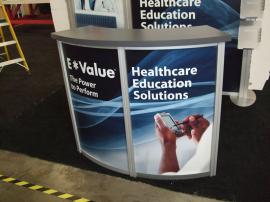 Visionary Designs 10' x 10' Trade Show Exhibit with Tension Fabric Graphic -- Image 3