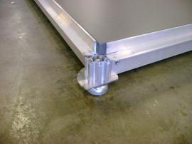 MODUL Aluminum Raised Floor with Adjustable Feet