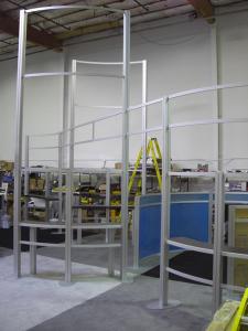 RENTAL Exhibit -- 20' x 30' Exhibit Structure (without graphics) shipping to the Midwest -- Image 1