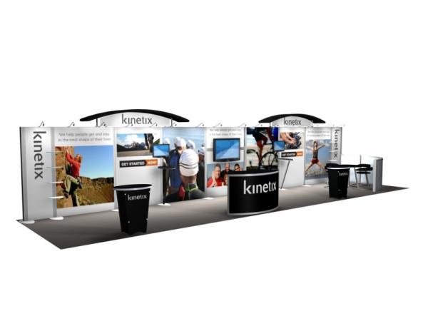 RE-4002 Rental Exhibit / 10 x 40 Inline Trade Show Display Image 2