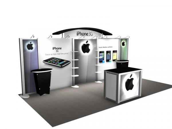 RE-2009 Rental Exhibit / 10 x 20 Inline Trade Show Display Image 3