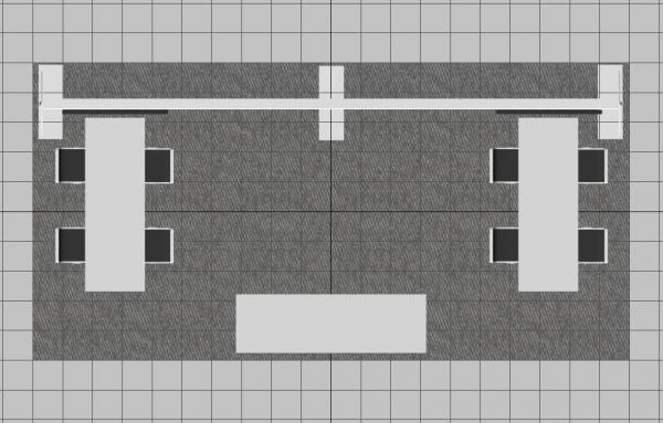 VK-4028 SuperNova Lightbox -- Plan View