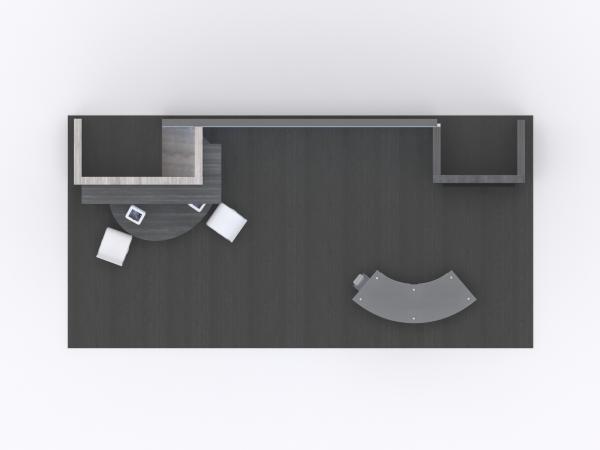 VK-4021 Trade Show Exhibit -- Plan View