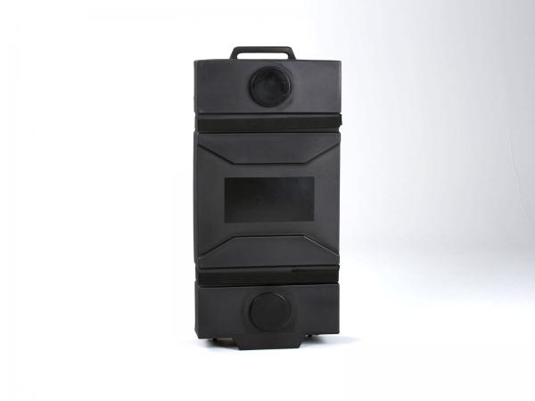 OPTIONAL: MOD-550 Portable Roto-molded Cases with Wheels (26" W x 11" D x 54" H)