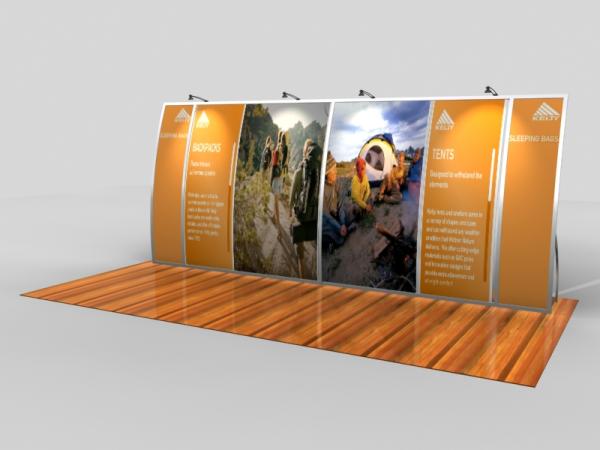 VK-2091 Portable Trade Show Display