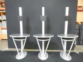 RENTAL: (3) RE-1215 Kiosks with Medium Monitor Mounts -- Image 1