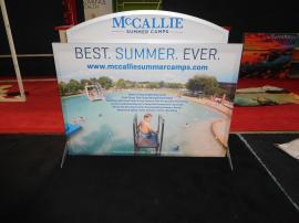 VK-1853 SEGUE Sunrise Portable Table Top Display with Fabric Graphics