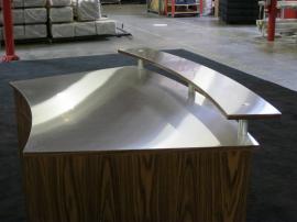 Custom Eco-Systems Counters with Stainless-steel Tops, Locking Access Doors, and Eco-friendly Laminate -- Image 4