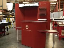 Intro FF-116 10 x 10 Exhibit with Custom Laser Cut Graphics -- Image 1